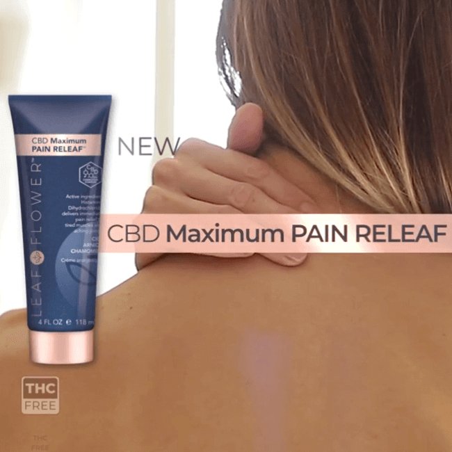 Simply Colour presents the Leaf and Flower CBD Skin & Pain Relief Collection - a vegan, cruelty-free solution