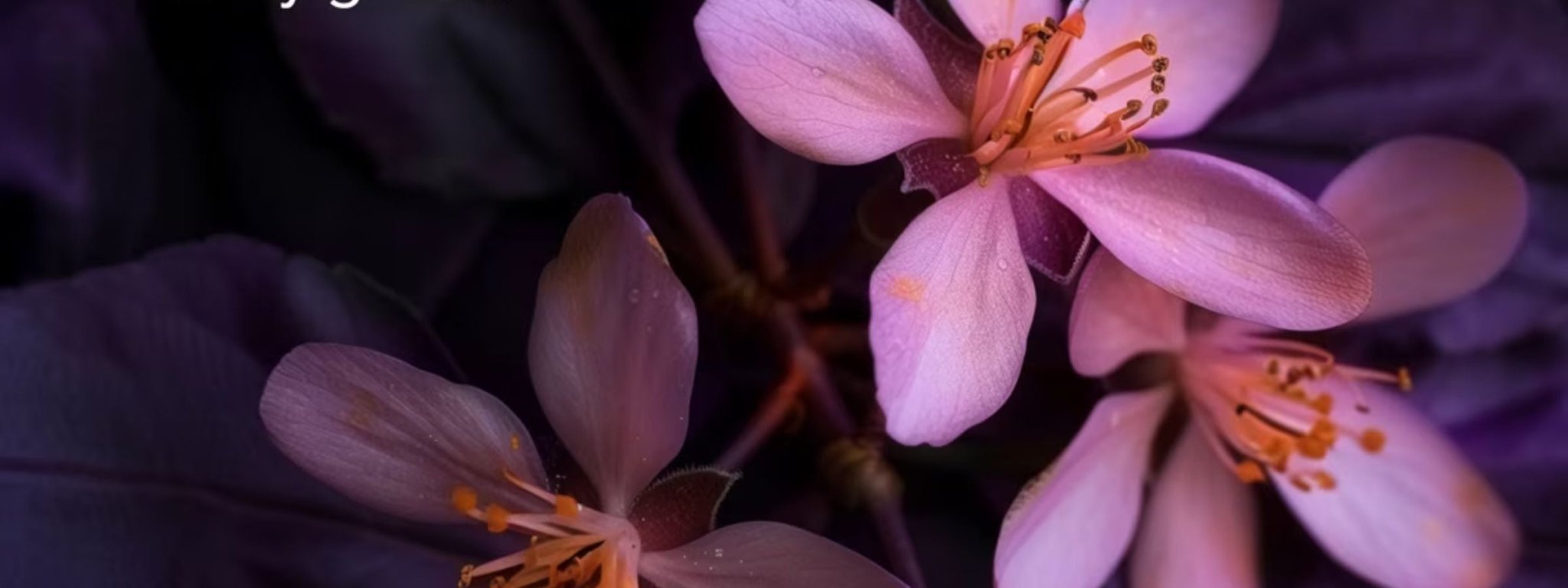 shaded jasmine flowers