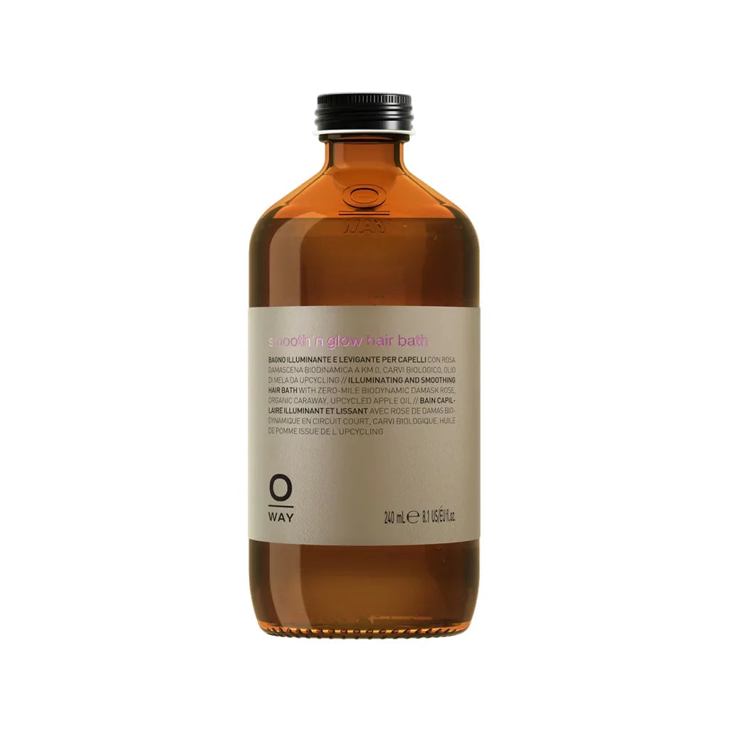Brown bottle with a black cap on a white background