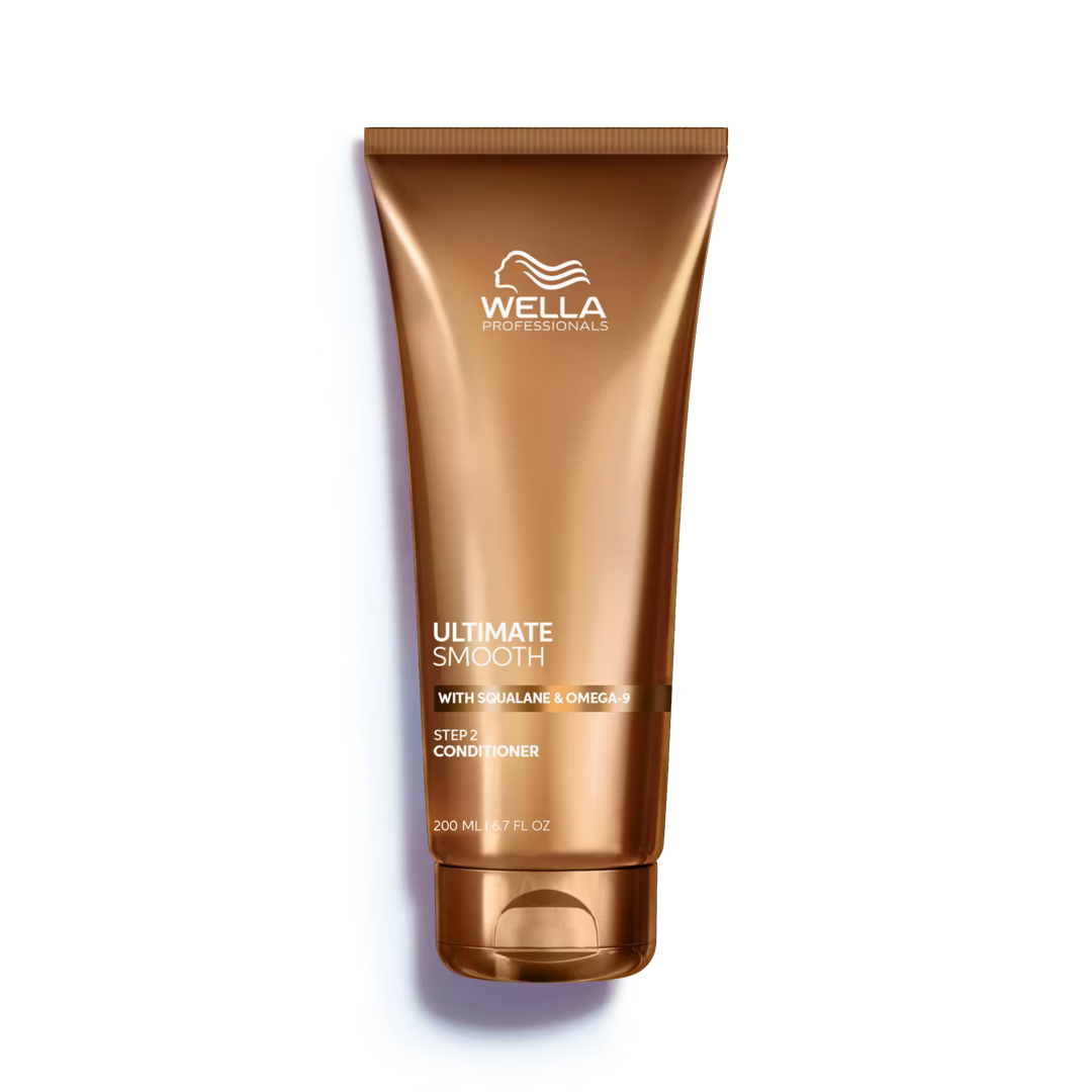 Wella Ultimate Smooth conditioner tube on a white background