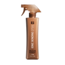 A bottle of long-lasting Brazilian Blowout Ionic Bonding Spray by Brazilian Blowout on a black background.