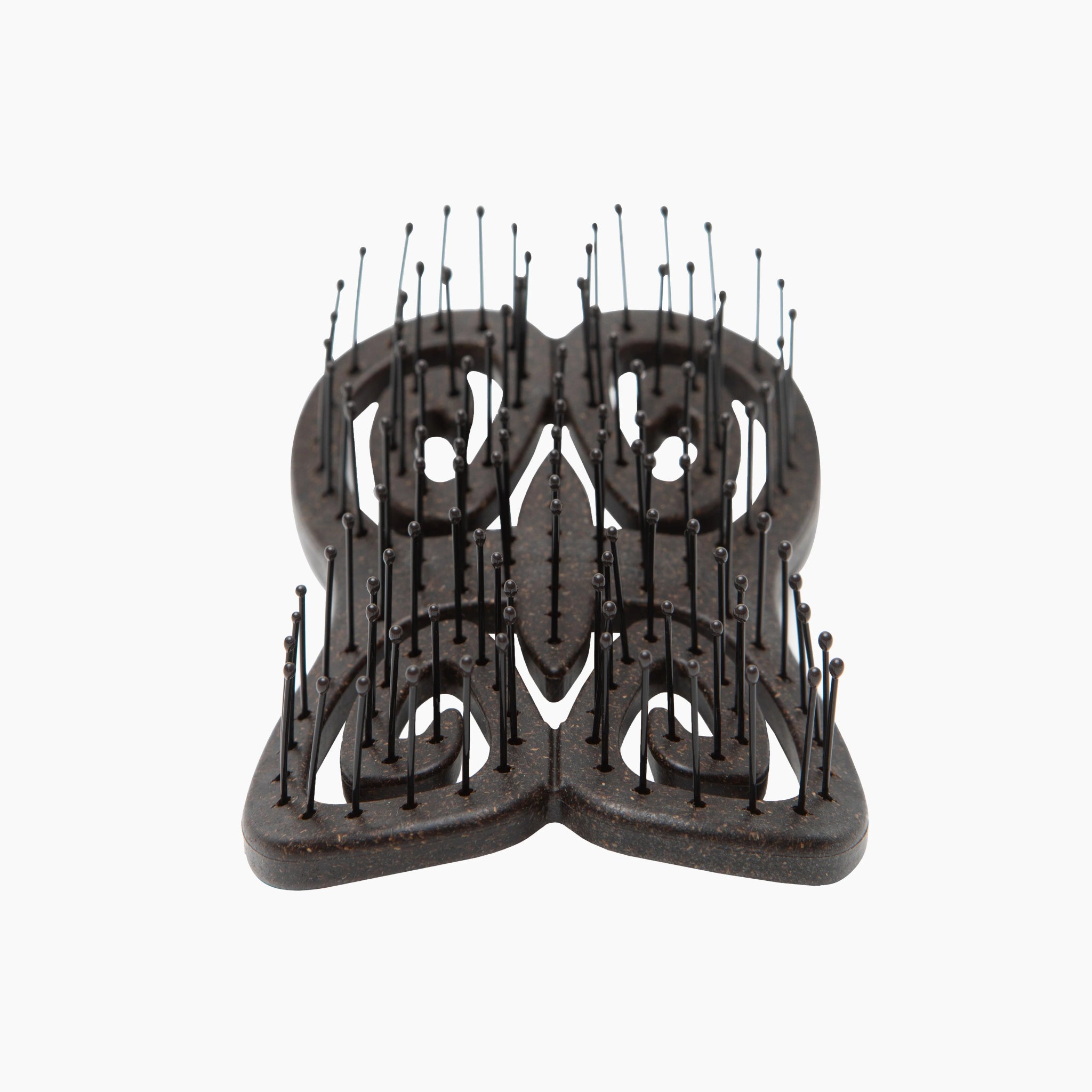 Aloha Kona Travel Brush - Made with Biodegradable Coffee Grounds