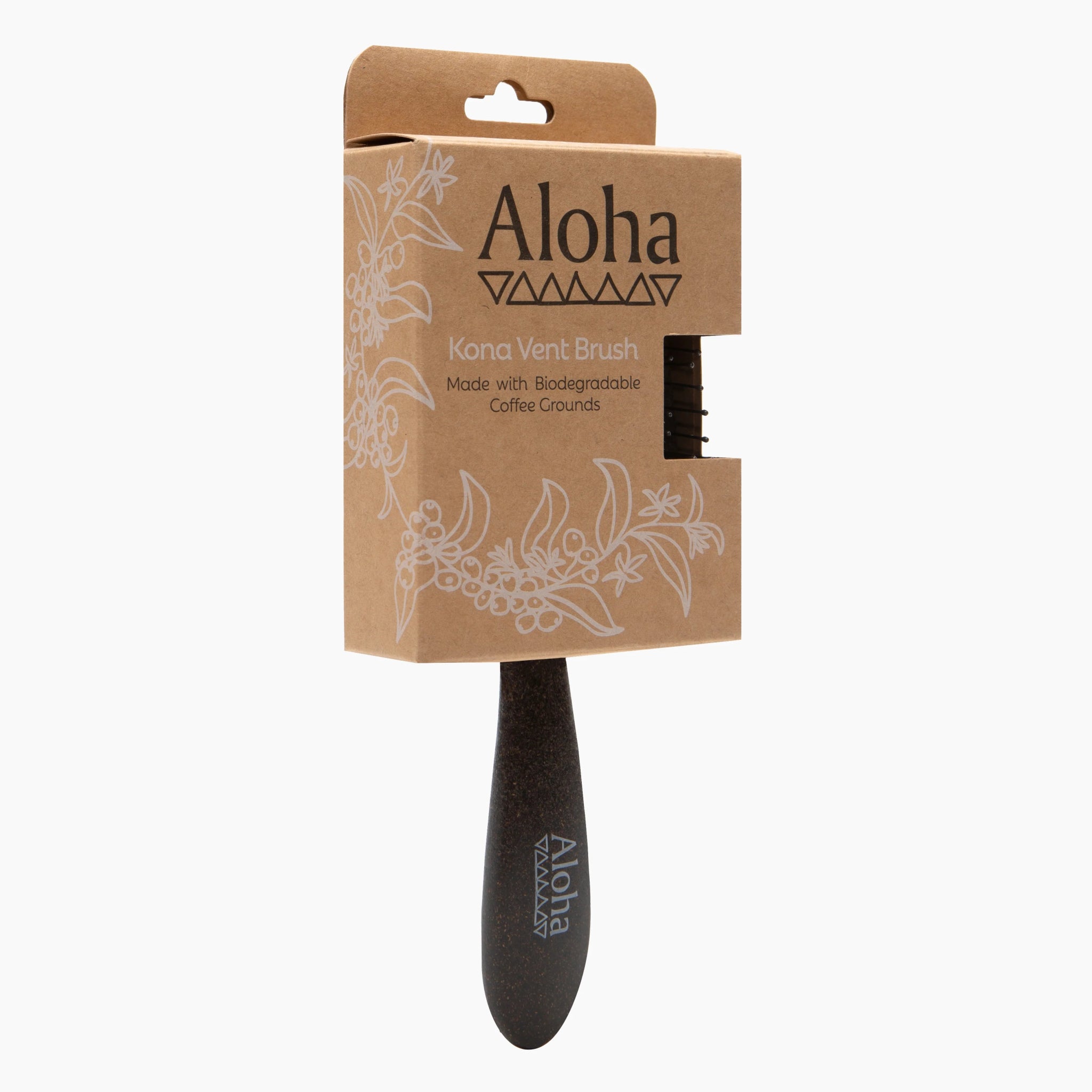 Aloha Kona Vent Brush - Made with Biodegradable Coffee Grounds