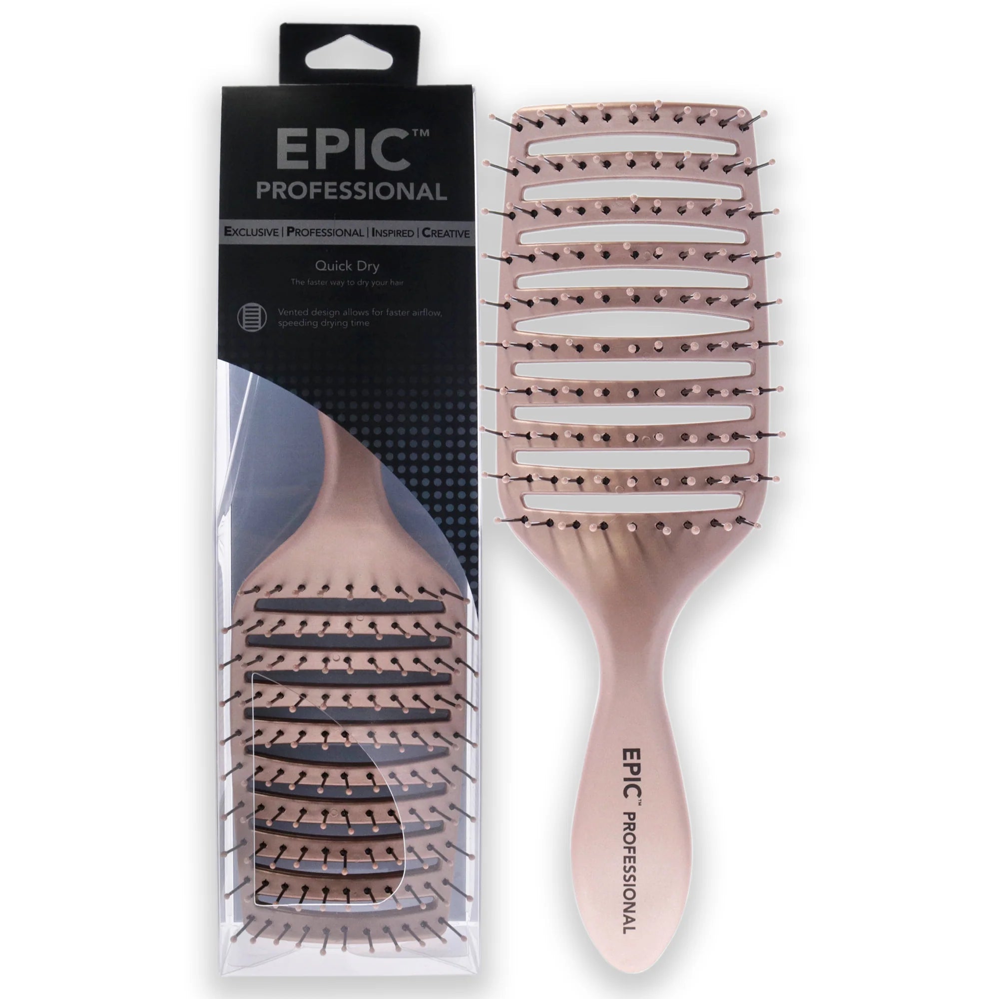 Wet Brush Pro Epic Quick Dry Brush - Rose Gold or Black