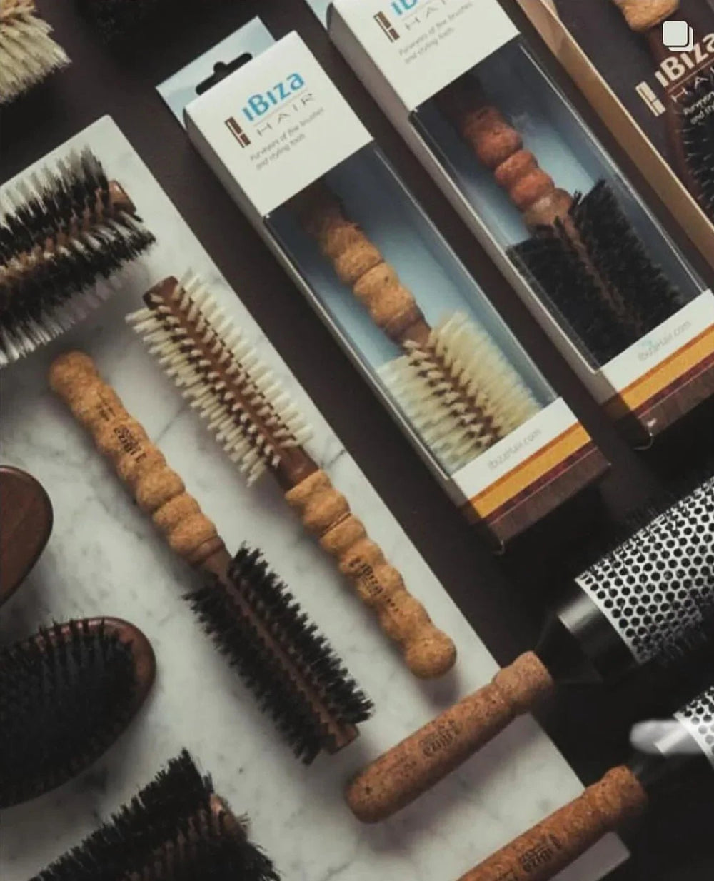 Ibiza Hair Brushes