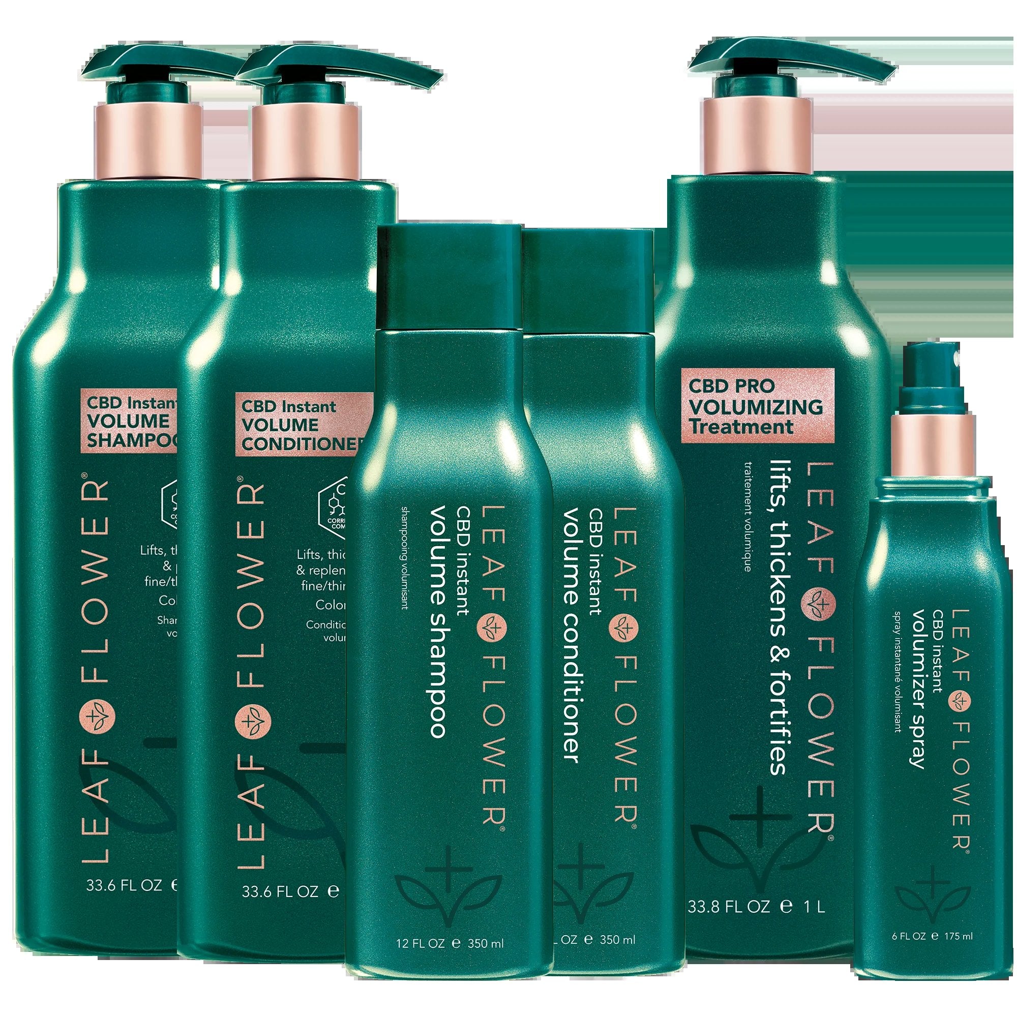 Tea flower hair care set.