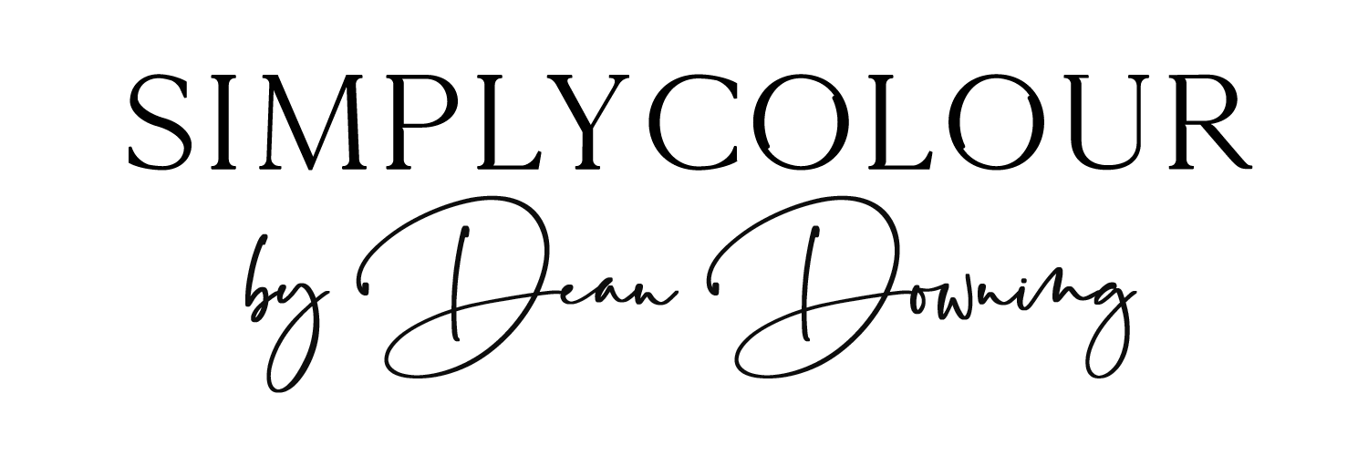 Black text logo reads "SIMPLYCOLOUR by Jess Dawley" on a transparent background.