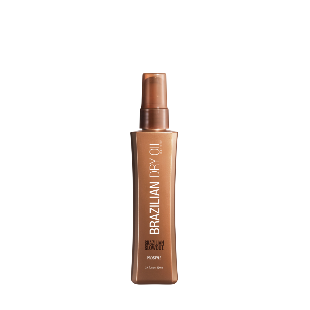 200ml Brazilian Blowout Dry Oil for a frizz-free finish.