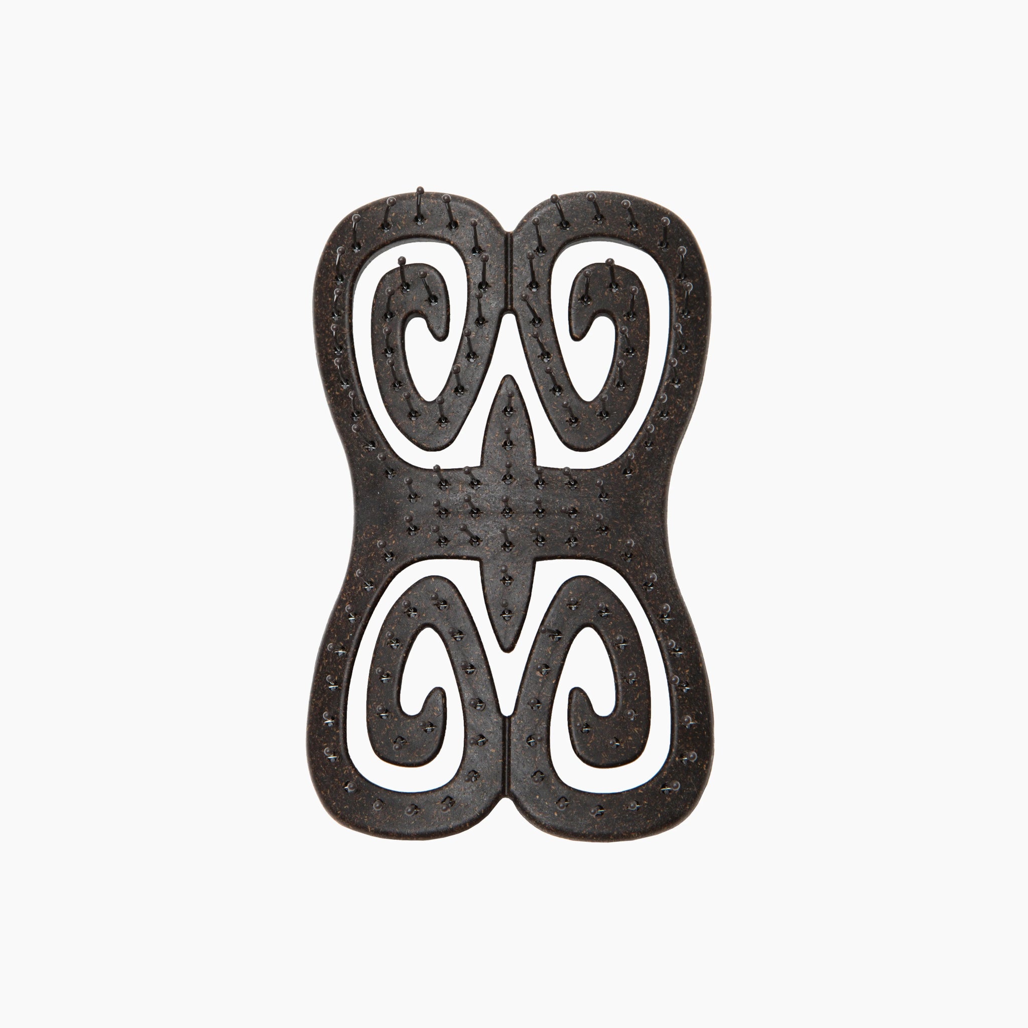 Aloha Kona Travel Brush - Made with Biodegradable Coffee Grounds