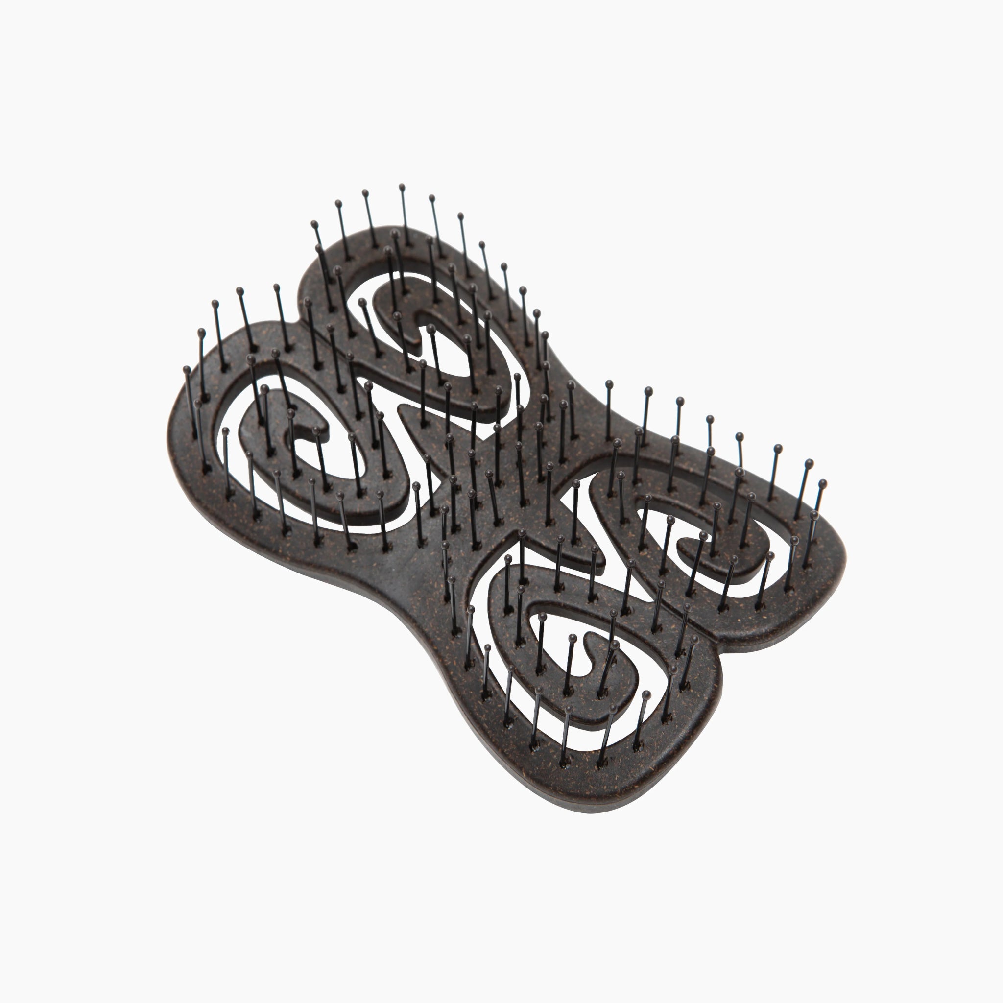 Aloha Kona Travel Brush - Made with Biodegradable Coffee Grounds