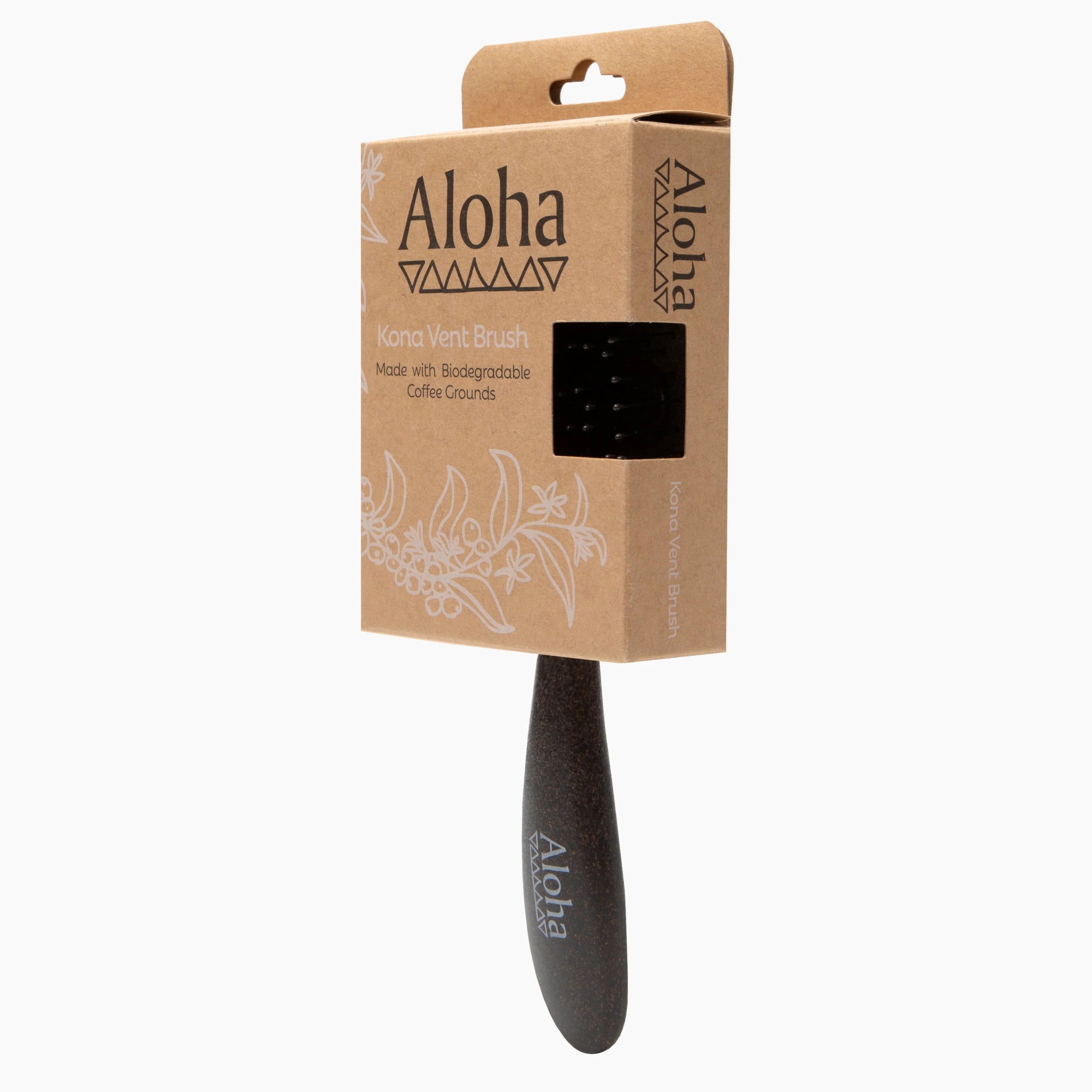 Aloha Kona Vent Brush - Made with Biodegradable Coffee Grounds