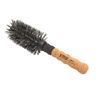 Boar bristle round brush with cork handle