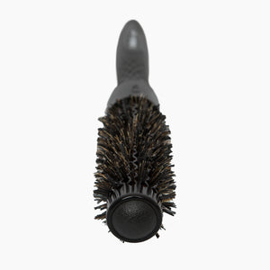 Black ceramic round brush by Ibiza Hair