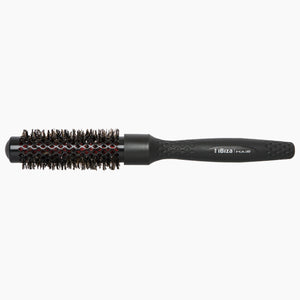 Black ceramic round brush by Ibiza Hair