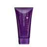 A tube of Leaf and Flower Instant Curl Defining Cream with frizz reduction on a black background.