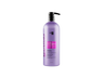 A bottle of Oligo Blacklight Violet Conditioner by Oligo, for blonde hair, with anti-yellow properties.