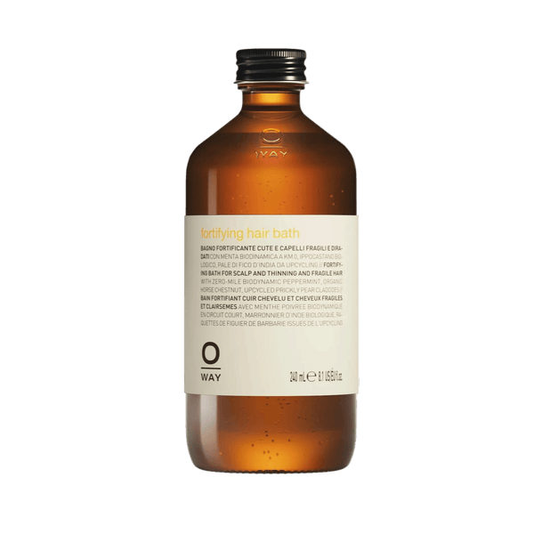 Brown bottle with a label on a white background