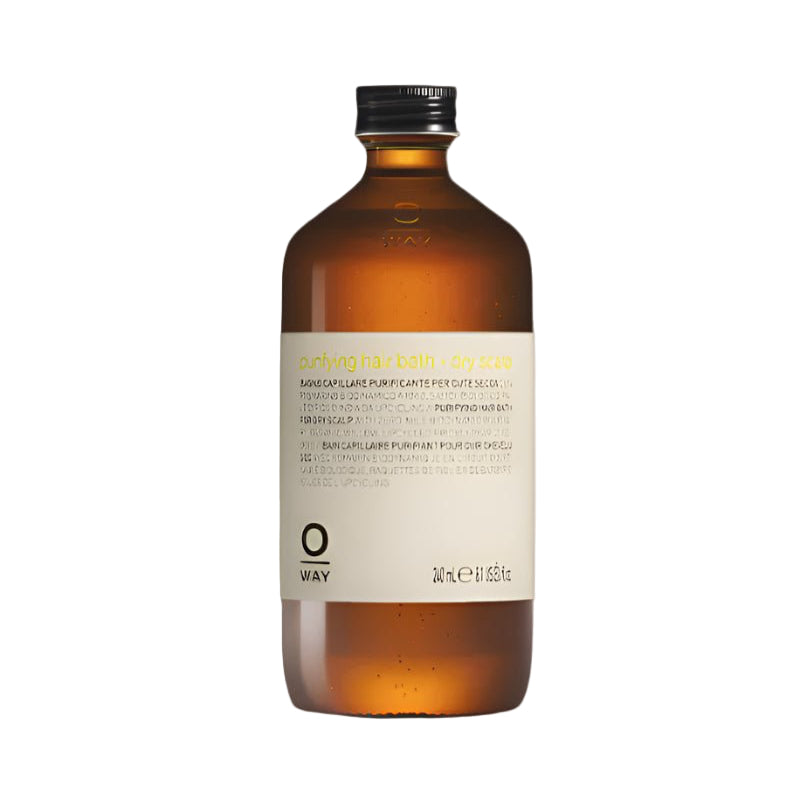 Brown bottle with a label on a white background