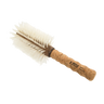 Cork brush with bristles on a white background