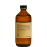 Oway Volumizing Hair Bath, a gentle volumizing shampoo for fine or limp hair, comes in an 8.5 fl oz (240 ml) brown glass bottle and features organic ginger and biodynamic yarrow. Set against a white background.