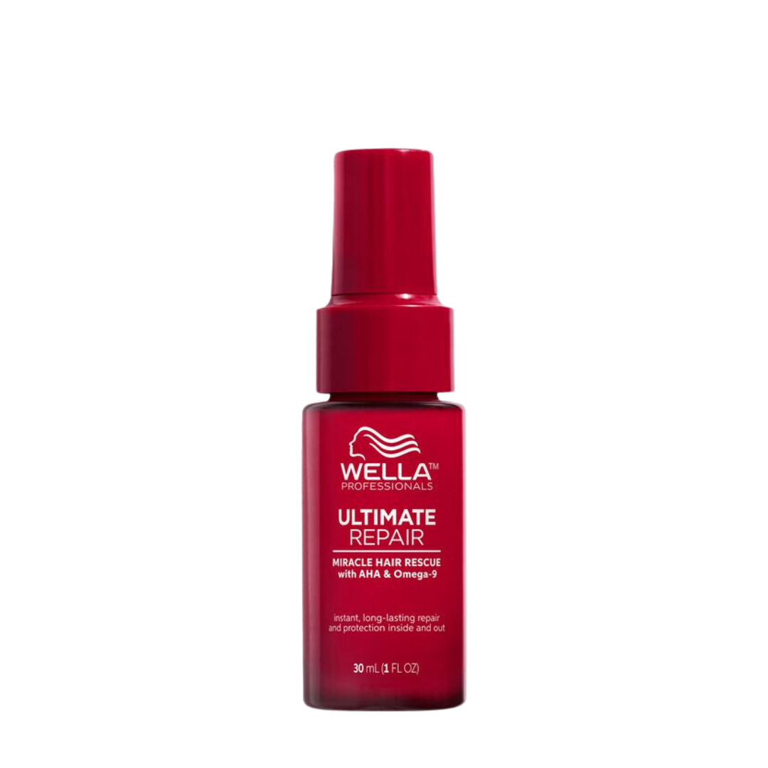 Simply Colour Hair Salon Studio & Online Store presents the Wella Professionals ULTIMATE REPAIR Miracle Hair Rescue spray.