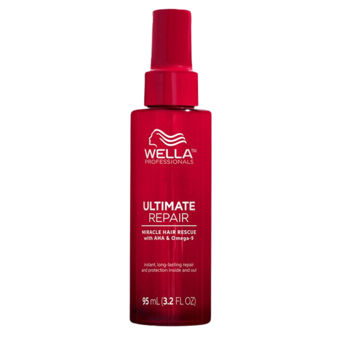 Instant repair spray for hair rescue and damage repair by Wella Professionals ULTIMATE REPAIR Miracle Hair Rescue.