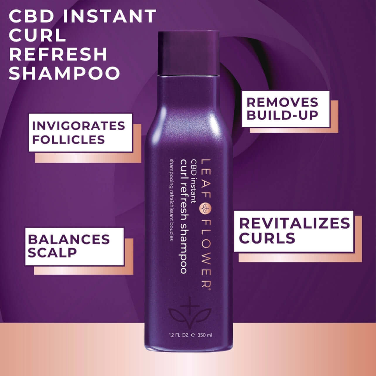 Leaf and Flower Instant Curl Refresh Shampoo a Shampoo